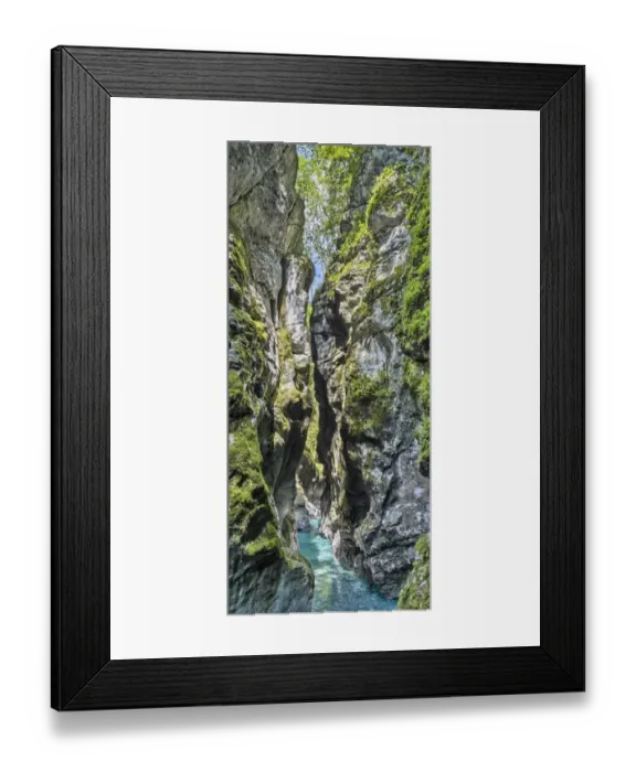 Framed Print : Tolmin Gorge, Emerald Route, Triglav National Park, Tolmin, Goriska, Slovenia Framed Print : Tolmin Gorge, Emerald Route, Triglav National Park, Tolmin, Goriska, Slovenia
