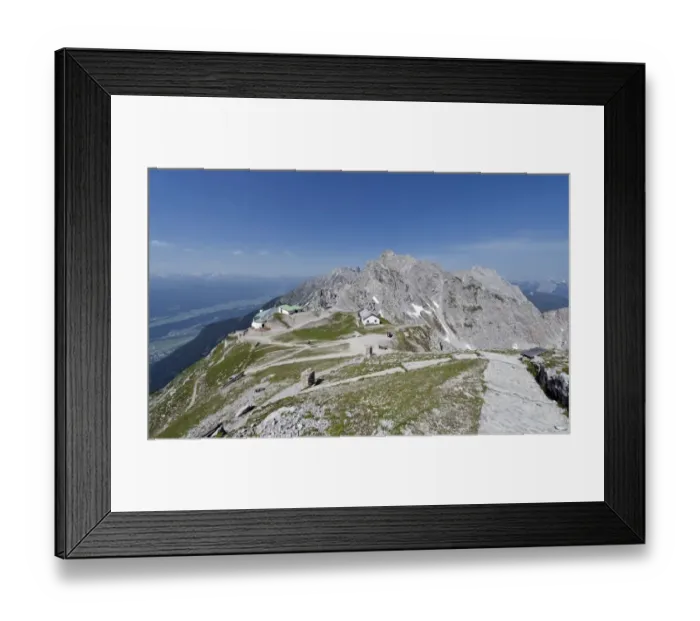 Framed Print : View down from the 2334m high Hafelekarspitze Mountain towards the Hafelekar mountain station and Seegrube Mountain, including the Inn Valley, Tyrol, Austria, Europe Framed Print : View down from the 2334m high Hafelekarspitze Mountain towards the Hafelekar mountain station and Seegrube Mountain, including the Inn Valley, Tyrol, Austria, Europe