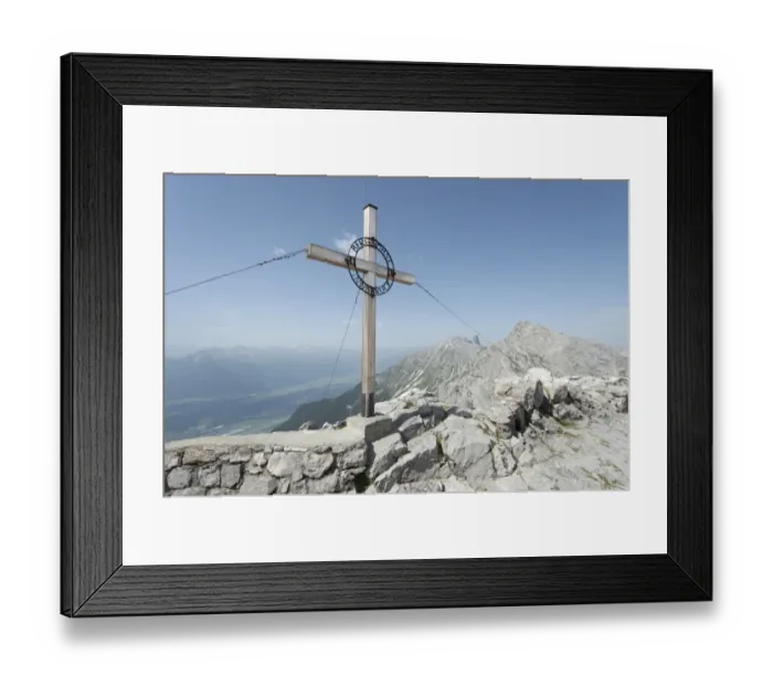 Framed Print : Summit with summit cross on Mt Hafelekarspitze, Innsbruck, Tyrol, Austria, Europe Framed Print : Summit with summit cross on Mt Hafelekarspitze, Innsbruck, Tyrol, Austria, Europe