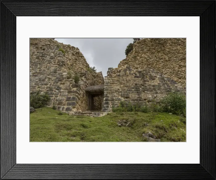 Framed Print : Northeast entrance to the Fortress of Kuelap, Chachapoyas, Amazonas, Peru, South America Framed Print : Northeast entrance to the Fortress of Kuelap, Chachapoyas, Amazonas, Peru, South America
