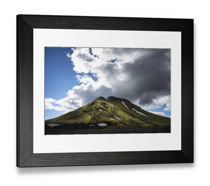Framed Print : Mossy Mt. Hattfell, highland, Iceland, Europe Framed Print : Mossy Mt. Hattfell, highland, Iceland, Europe