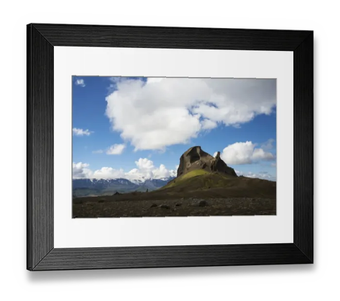 Framed Print : Mt. Einhyrningur, highland, Iceland, Europe Framed Print : Mt. Einhyrningur, highland, Iceland, Europe