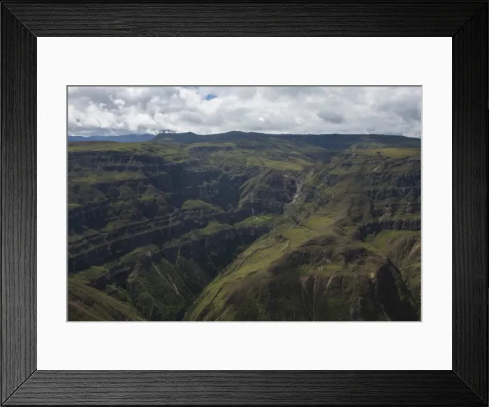 Framed Print : Canyon del Sonche near Huancas, Chachapoyas, Amazonas, Peru, South America Framed Print : Canyon del Sonche near Huancas, Chachapoyas, Amazonas, Peru, South America