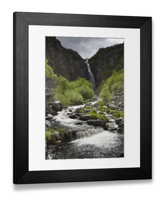 Framed Print : Njupeskar, highest waterfall in Sweden, Fulufjallets National Park, near Sarna, Dalarna province, Sweden, Scandinavia, Northern Europe, Europe Framed Print : Njupeskar, highest waterfall in Sweden, Fulufjallets National Park, near Sarna, Dalarna province, Sweden, Scandinavia, Northern Europe, Europe