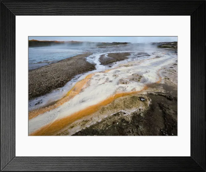 Framed Print : Coloured minerals, Hveravellir high temperature or geothermal region, Highlands, Iceland, Europe Framed Print : Coloured minerals, Hveravellir high temperature or geothermal region, Highlands, Iceland, Europe