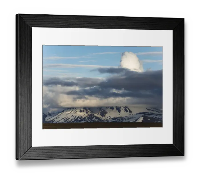 Framed Print : Kerlingarfjoell mountain range, view from the Kjoelur or Kjalvegur highland road, Iceland, Europe