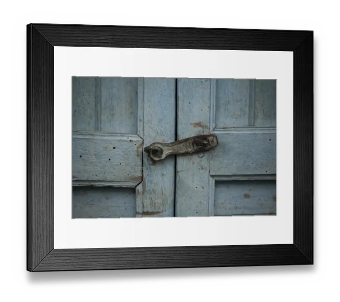Framed Print : Old locked door, Leymebamba, Peru, South America Framed Print : Old locked door, Leymebamba, Peru, South America
