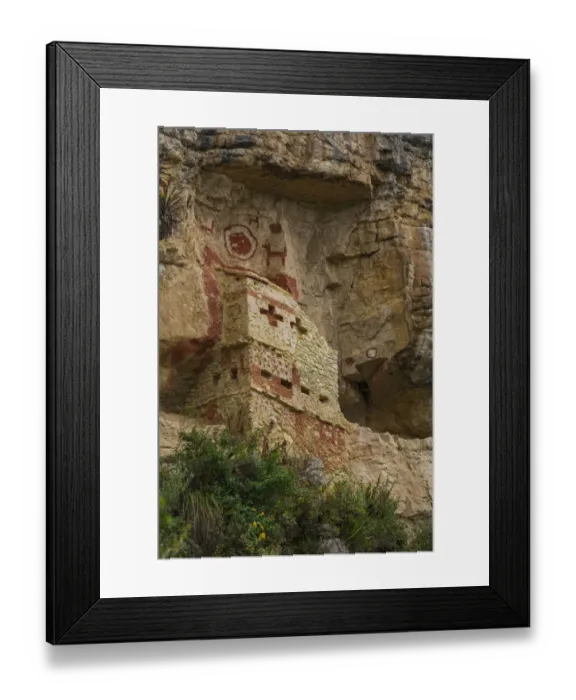 Framed Print : Ruins of the graves of Revash, Yerbabuena, Amazonas region, Peru, South America Framed Print : Ruins of the graves of Revash, Yerbabuena, Amazonas region, Peru, South America