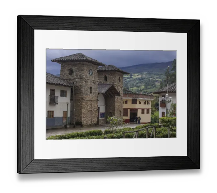 Framed Print : Church in the mountain village of Leymebamba, Peru, South America Framed Print : Church in the mountain village of Leymebamba, Peru, South America