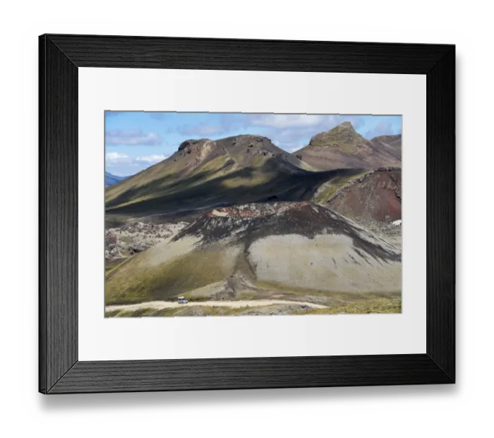 Framed Print : Stutur volcanic crater, Norournamshraun lava field, Landmannalaugar, Fjallabak Nature Reserve, Highlands, Iceland, Europe Framed Print : Stutur volcanic crater, Norournamshraun lava field, Landmannalaugar, Fjallabak Nature Reserve, Highlands, Iceland, Europe