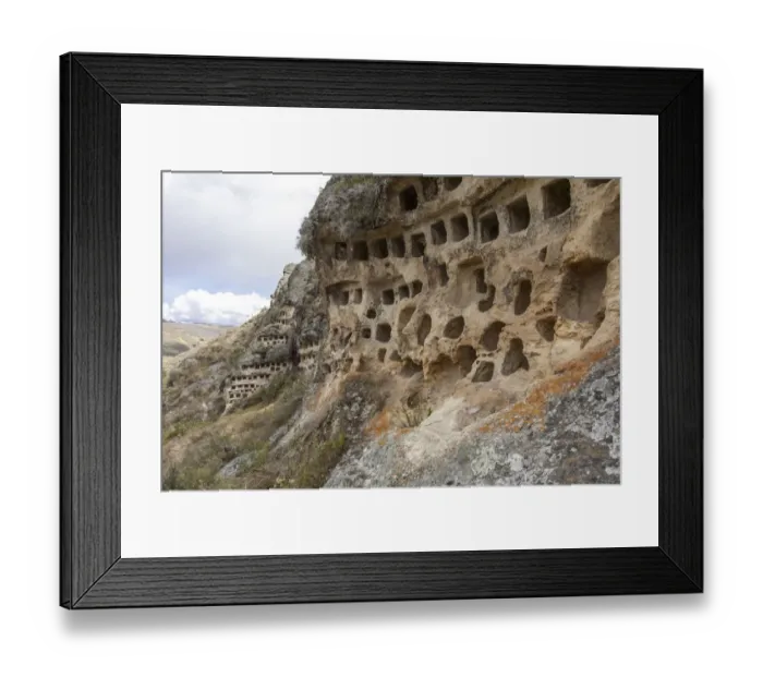 Framed Print : Ventanillas de Combayo tombs, Cajamarca, Peru, South America Framed Print : Ventanillas de Combayo tombs, Cajamarca, Peru, South America