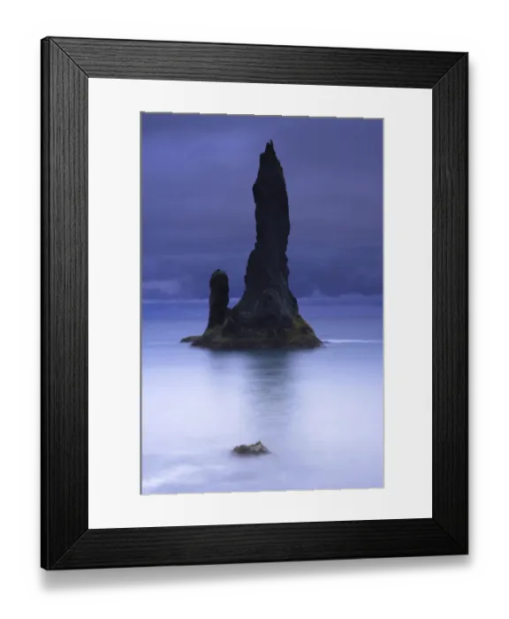 Framed Print : Reynisdrangar rock formation near Vik i Myrdal, southern coast, Iceland, Europe Framed Print : Reynisdrangar rock formation near Vik i Myrdal, southern coast, Iceland, Europe