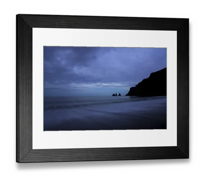 Framed Print : Reynisdrangar rock formation near Vik i Myrdal, black sandy beach, southern coast, Iceland, Europe Framed Print : Reynisdrangar rock formation near Vik i Myrdal, black sandy beach, southern coast, Iceland, Europe