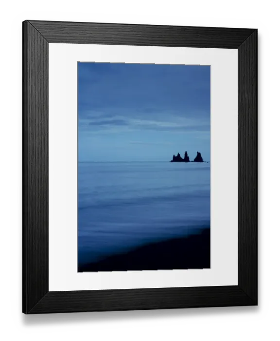 Framed Print : Reynisdrangar rock formation near Vik i Myrdal, black sandy beach, southern coast, Iceland, Europe Framed Print : Reynisdrangar rock formation near Vik i Myrdal, black sandy beach, southern coast, Iceland, Europe