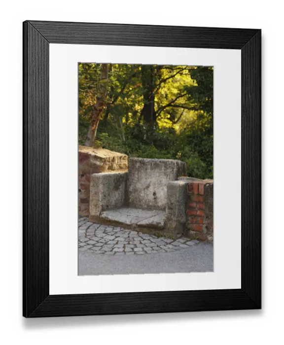 Framed Print : Bishops chair, Schlossberg, castle hill, Graz, Styria, Austria, Europe Framed Print : Bishops chair, Schlossberg, castle hill, Graz, Styria, Austria, Europe