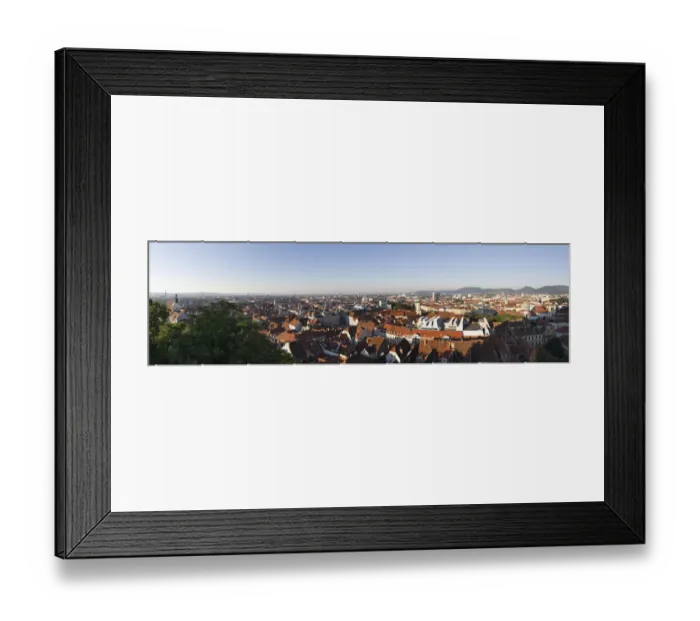 Framed Print : Panoramic view from Schlossberg, castle hill, cathedral, left, Town Hall, centre, Mariahilferkirche, Mariahilf Church, right, Graz, Styria, Austria, Europe, PublicGround Framed Print : Panoramic view from Schlossberg, castle hill, cathedral, left, Town Hall, centre, Mariahilferkirche, Mariahilf Church, right, Graz, Styria, Austria, Europe, PublicGround
