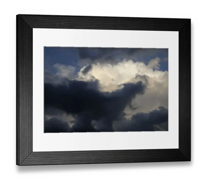 Framed Print : Thunderstorm clouds Framed Print : Thunderstorm clouds