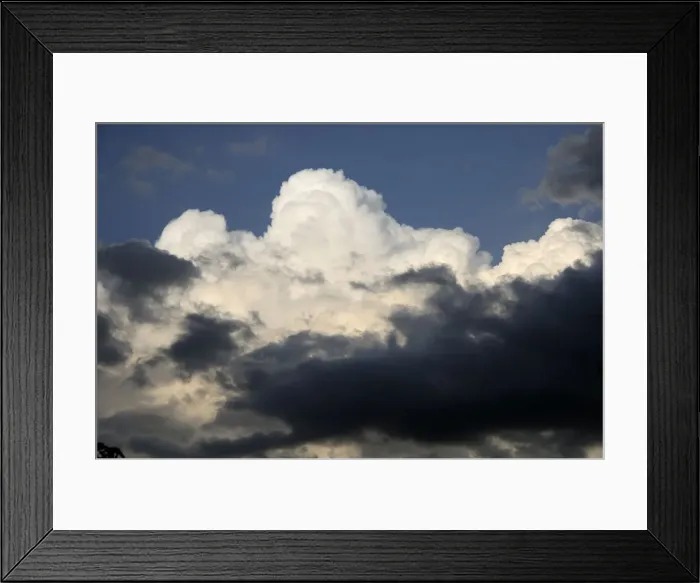 Framed Print : Thunderstorm clouds Framed Print : Thunderstorm clouds