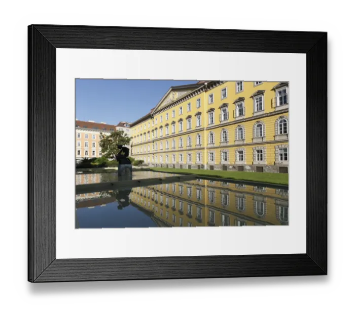 Framed Print : Rosegger Garden at Opernring street, Graz, Styria, Austria, Europe, PublicGround Framed Print : Rosegger Garden at Opernring street, Graz, Styria, Austria, Europe, PublicGround