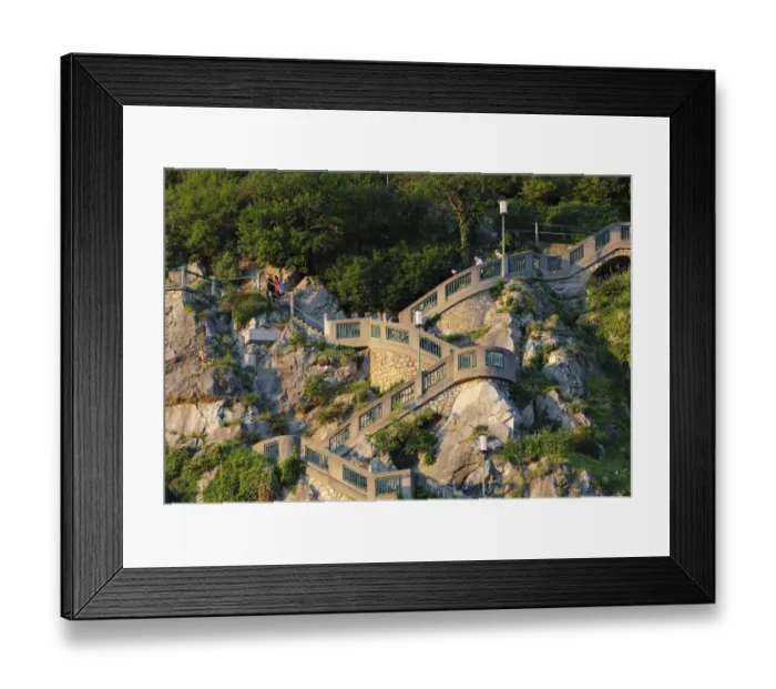 Framed Print : Schlossbergstiege, castle hill stairs, Graz, Styria, Austria, Europe, PublicGround Framed Print : Schlossbergstiege, castle hill stairs, Graz, Styria, Austria, Europe, PublicGround