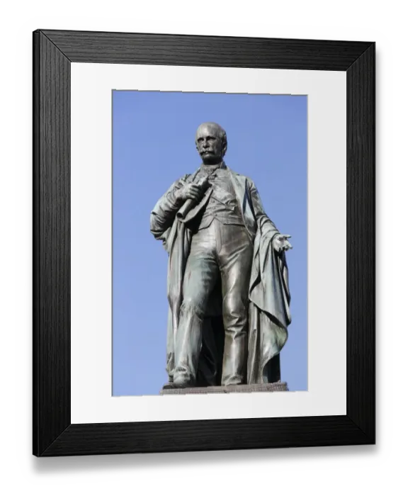 Framed Print : Bronze statue, Archduke Johann Fountain, Hauptplatz square, Graz, Styria, Austria, Europe, PublicGround Framed Print : Bronze statue, Archduke Johann Fountain, Hauptplatz square, Graz, Styria, Austria, Europe, PublicGround