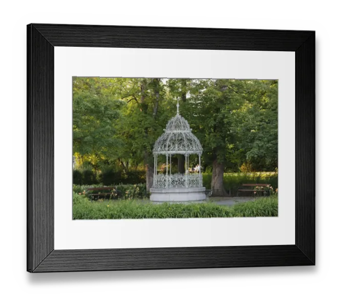Framed Print : Well crown of the cistern, Schlossberg, castle hill, Graz, Styria, Austria, Europe