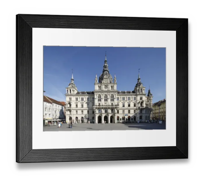 Framed Print : Town Hall, Hauptplatz square, Graz, Styria, Austria, Europe, PublicGround Framed Print : Town Hall, Hauptplatz square, Graz, Styria, Austria, Europe, PublicGround