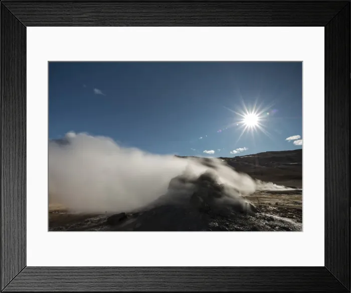 Framed Print : Solfataras, fumaroles, sulfur and other minerals, steam, Hveraroend geothermal area, Namafjall mountains, Myvatn area, Norourland eystra, the north-east region, Iceland, Europe Framed Print : Solfataras, fumaroles, sulfur and other minerals, steam, Hveraroend geothermal area, Namafjall mountains, Myvatn area, Norourland eystra, the north-east region, Iceland, Europe