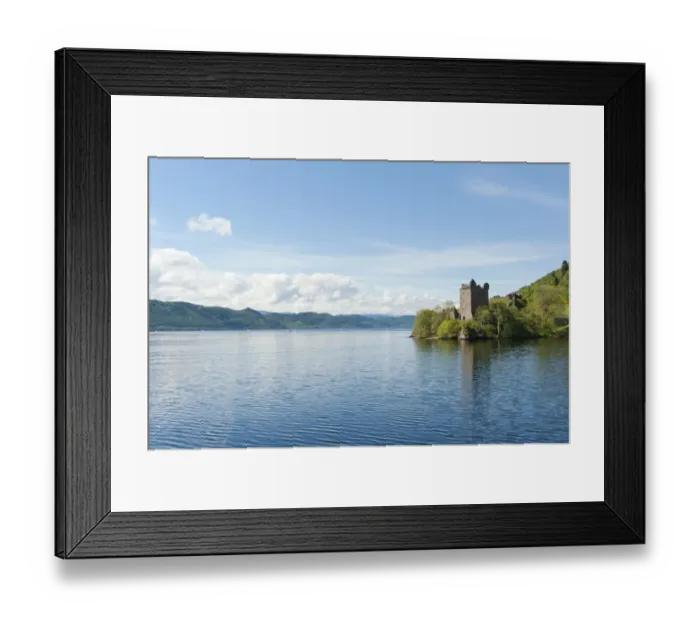 Framed Print : Tower of the ruins of Urquhart Castle on the banks of Loch Ness, near Drumnadrochit, Scottish Highlands, Scotland, United Kingdom Framed Print : Tower of the ruins of Urquhart Castle on the banks of Loch Ness, near Drumnadrochit, Scottish Highlands, Scotland, United Kingdom
