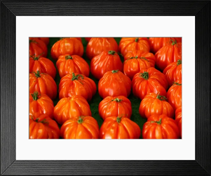 Framed Print : Tomatoes on a market, French Riviera, France, Europe Framed Print : Tomatoes on a market, French Riviera, France, Europe