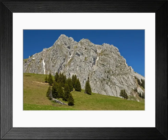 Framed Print : Gastlosen rocks, limestone cliffs, Ablandschen, Saanen, Canton of Bern, Switzerland Framed Print : Gastlosen rocks, limestone cliffs, Ablandschen, Saanen, Canton of Bern, Switzerland