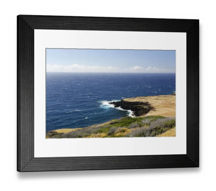 Framed Print : Southern coast of Big Island, Hawaii, USA Framed Print : Southern coast of Big Island, Hawaii, USA