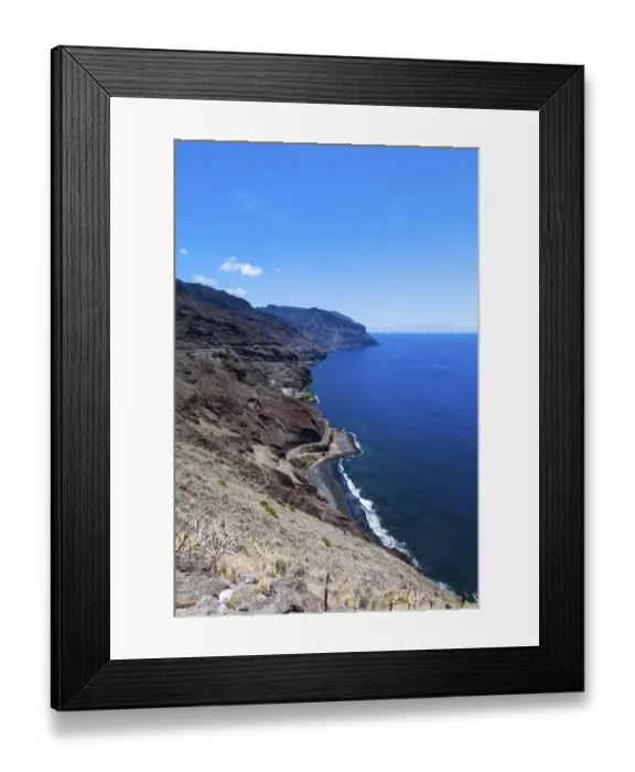 Framed Print : The coast at Playa de las Teresitas, La Montanita, La Montanita, Tenerife, Canary Islands, Spain Framed Print : The coast at Playa de las Teresitas, La Montanita, La Montanita, Tenerife, Canary Islands, Spain