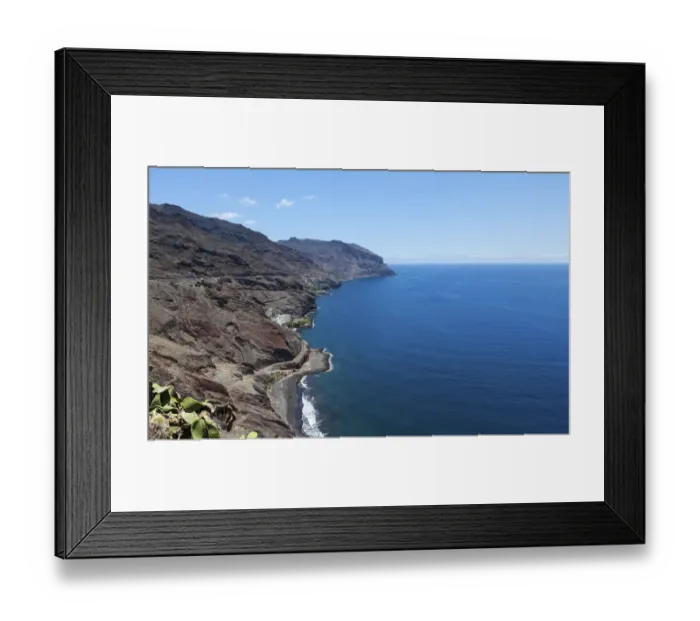 Framed Print : The coast at Playa de las Teresitas, La Montanita, Tenerife, Canary Islands, Spain Framed Print : The coast at Playa de las Teresitas, La Montanita, Tenerife, Canary Islands, Spain