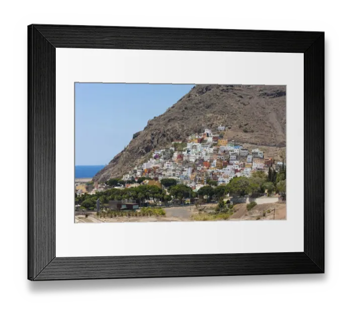 Framed Print : Village of San Andres, San Andres, La Montanita, Tenerife, Canary Islands, Spain Framed Print : Village of San Andres, San Andres, La Montanita, Tenerife, Canary Islands, Spain