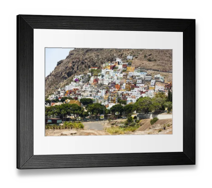 Framed Print : Village of San Andres, San Andres, La Montanita, Tenerife, Canary Islands, Spain Framed Print : Village of San Andres, San Andres, La Montanita, Tenerife, Canary Islands, Spain