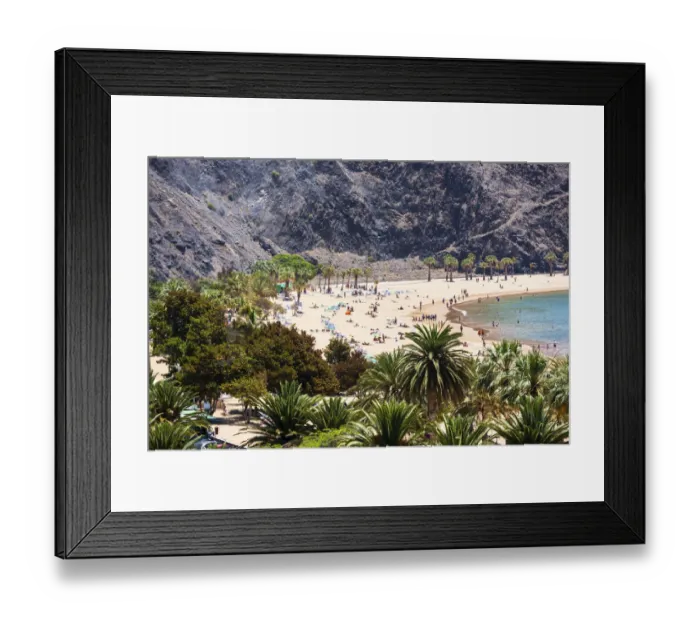 Framed Print : The sandy beach of Playa de las Teresitas, San Andres, La Montanita, Tenerife, Canary Islands, Spain Framed Print : The sandy beach of Playa de las Teresitas, San Andres, La Montanita, Tenerife, Canary Islands, Spain