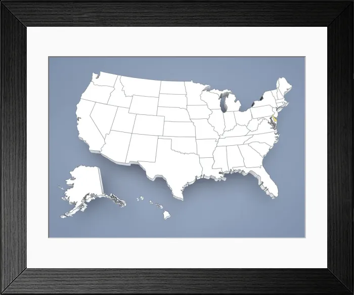 Framed Print : North Carolina, NC, highlighted on a contour map of USA, United States of America, 3D illustration Framed Print : North Carolina, NC, highlighted on a contour map of USA, United States of America, 3D illustration