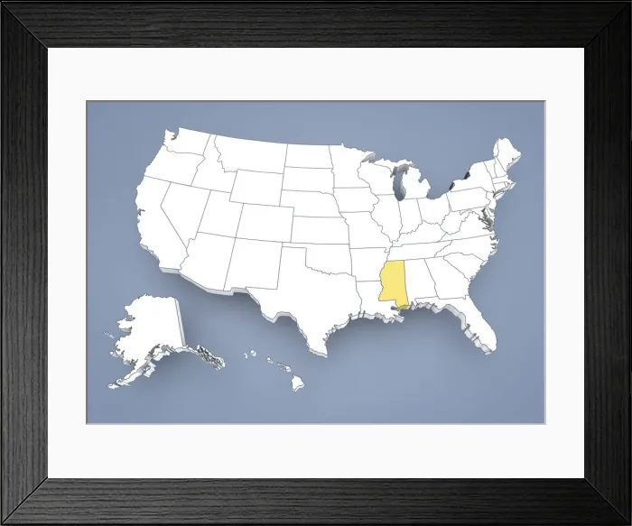 Framed Print : North Carolina, NC, highlighted on a contour map of USA, United States of America, 3D illustration Framed Print : North Carolina, NC, highlighted on a contour map of USA, United States of America, 3D illustration
