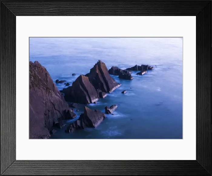 Framed Print : Rocky coast, Hartland Quay, Hardland, Devon, England, United Kingdom Framed Print : Rocky coast, Hartland Quay, Hardland, Devon, England, United Kingdom