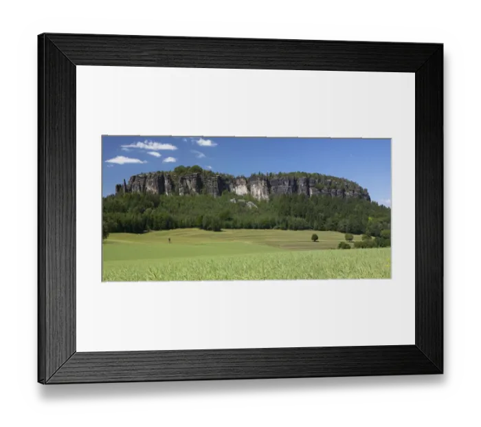 Framed Print : Pfaffenstein low table mountain, Elbe Sandstone Mountains, Saxony, Germany, Europe Framed Print : Pfaffenstein low table mountain, Elbe Sandstone Mountains, Saxony, Germany, Europe