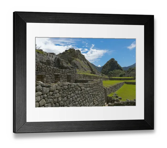 Framed Print : Ruins of Machu Picchu, UNESCO World Heritage Site, Peru Framed Print : Ruins of Machu Picchu, UNESCO World Heritage Site, Peru