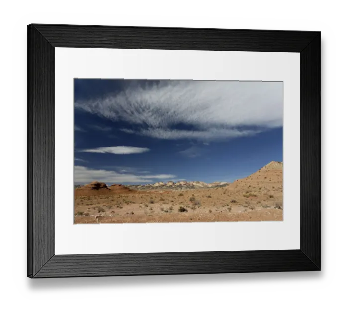 Framed Print : Notom Bullfrog Road, Backcountry Drive, Capitol Reef National Park, Utah, USA