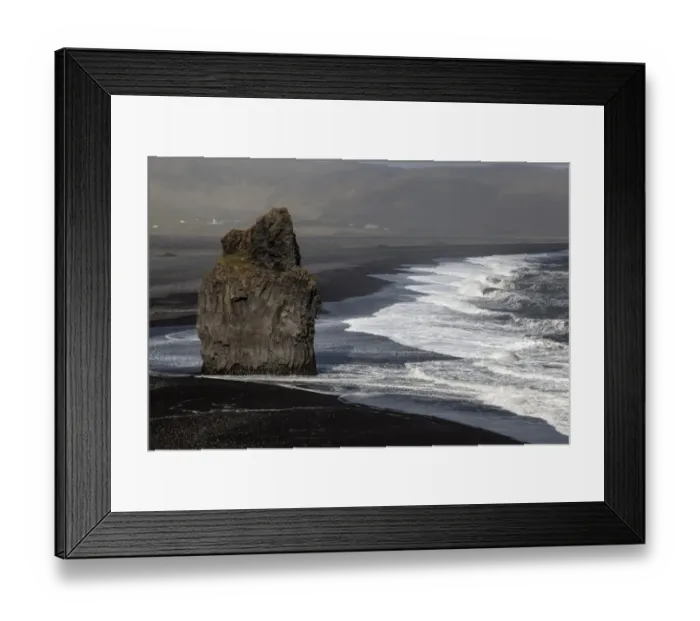 Framed Print : At Cape Dyrholaey, Iceland Framed Print : At Cape Dyrholaey, Iceland