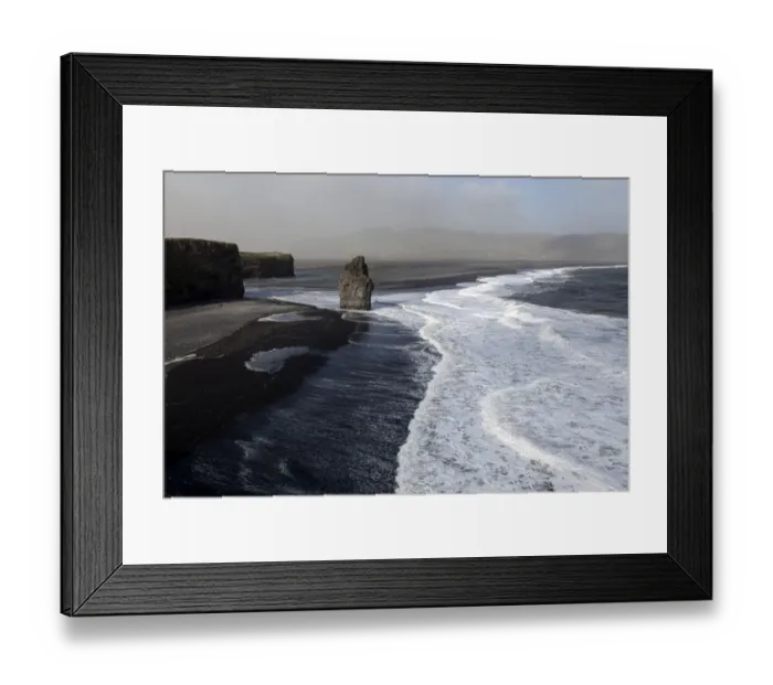 Framed Print : At Cape Dyrholaey, Iceland Framed Print : At Cape Dyrholaey, Iceland