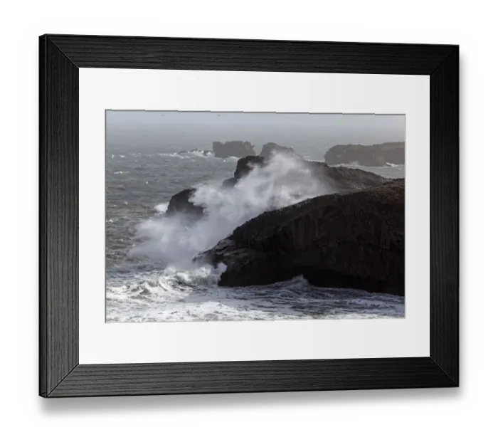 Framed Print : Surf at Cape Dyrholaey, Iceland Framed Print : Surf at Cape Dyrholaey, Iceland