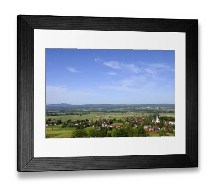Framed Print : View from Mt Hirschberg to Paehl, alpine foothills, Five Lakes region, Pfaffenwinkel region, Upper Bavaria, Bavaria, Germany, Europe, PublicGround Framed Print : View from Mt Hirschberg to Paehl, alpine foothills, Five Lakes region, Pfaffenwinkel region, Upper Bavaria, Bavaria, Germany, Europe, PublicGround