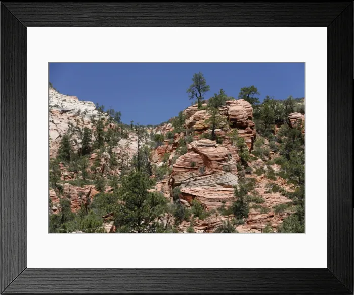 Framed Print : Cross-stratification in sandstone, the Navajo Formation, Zion National Park, Utah, USA Framed Print : Cross-stratification in sandstone, the Navajo Formation, Zion National Park, Utah, USA