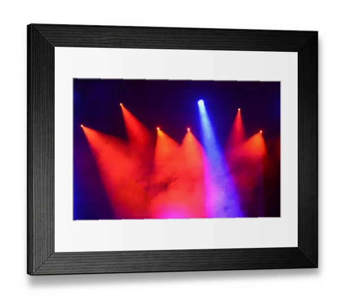 Framed Print : Stage lighting, Heilbronn, Baden-Wuerttemberg, Germany, Europe Framed Print : Stage lighting, Heilbronn, Baden-Wuerttemberg, Germany, Europe