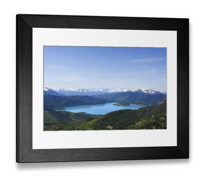 Framed Print : View from Mt Hirschkopfhoernl to Walchensee Lake and the Wetterstein range, Jachenau, Toelzer Land region, Isarwinkel region, Upper Bavaria, Bavaria, Germany, Europe, PublicGround Framed Print : View from Mt Hirschkopfhoernl to Walchensee Lake and the Wetterstein range, Jachenau, Toelzer Land region, Isarwinkel region, Upper Bavaria, Bavaria, Germany, Europe, PublicGround
